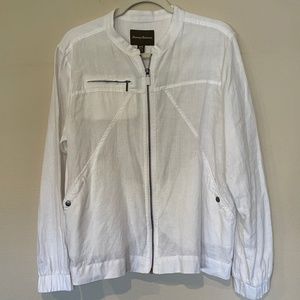 Tommy Bahama White Jacket M